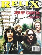 Vintage Relix Magazine 1995 Vol 22 No 5 - Phish on Cover + Jerry Garcia Memory - £7.92 GBP