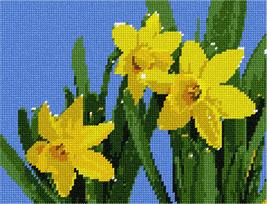 Pepita Needlepoint kit: Daffodils, 9&quot; x 7&quot; - $50.00+