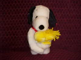 10&quot; Snoopy Hugging Woodstock Plush Stuffed Toy With Tags By Applause Adorable - £39.22 GBP