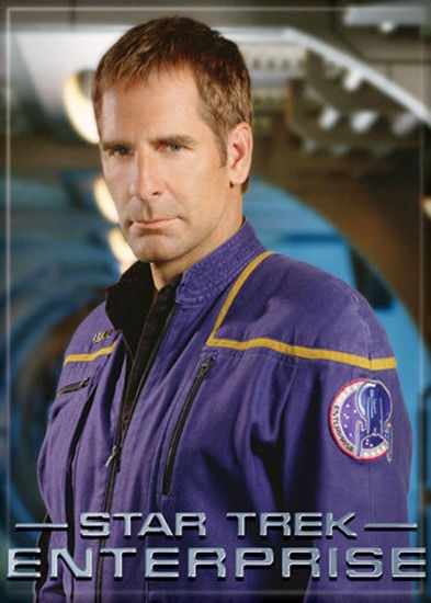 Star Trek Enterprise TV Series Captain Archer Figure Refrigerator Magnet... - $3.99