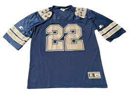 E.Smith Dallas Cowboys NFL Football Starter Jersey Large 48 1995 Official Jersey - $51.24