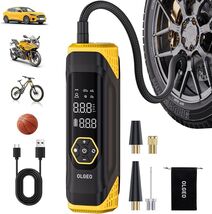 Tire Inflator Portable Air Compressor, 180PSI Air Pump for Car, 6X Faste... - $884.93 MXN