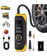 Tire Inflator Portable Air Compressor, 180PSI Air Pump for Car, 6X Faste... - $67.04 CAD