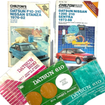 Datsun Chilton Owners Manual 5 Repair Book Bundle Nissan Sentra Stanza 1973-1988 - $48.33