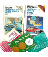 Datsun Chilton Owners Manual 5 Repair Book Bundle Nissan Sentra Stanza 1... - £37.96 GBP