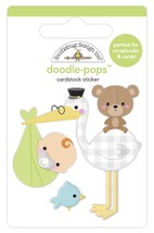 Doodlebug Doodle-Pops 3D Stickers-Special Delivery DP6780 - £11.27 GBP