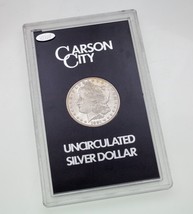 1881-CC $1 Silver Morgan Dollar GSA Holder Uncirculated Slab Only - £730.31 GBP
