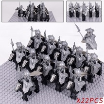 Mirkwood Palace Guard Armoured Elf Cavalry The Hobbit 21pcs Minifigures Bricks - £23.49 GBP