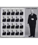 1998 32c Alfred Hitchcock, Legends of Hollywood, Sheet of 20 Scott 3226 ... - $12.94
