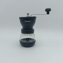 Jiudenkri Hand-operated coffee grinders Manual Coffee Grinder with Glass Jar - £13.57 GBP