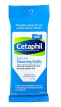 Cetaphil Gentle Cleansing Cloth, 10 Count (Pack of 1) - £16.73 GBP