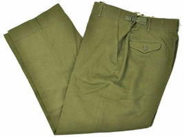 Kor EAN War M-1951 Wool OG-108 Field Trousers Pants 31 X 30.5 - £16.76 GBP