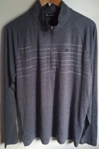 NWOT Travis Matthew Polo Shirt Long Sleeve Pullover Size L Gray Y - £23.02 GBP