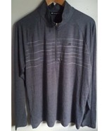 NWOT Travis Matthew Polo Shirt Long Sleeve Pullover Size L Gray Y - £23.03 GBP