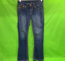 Seven7 Women’s Jeans With Embroidered Back Pockets Size 6 - £19.95 GBP