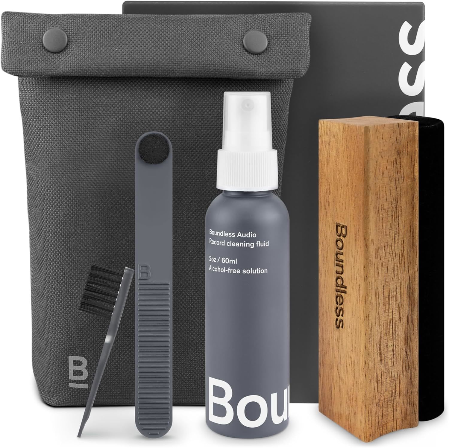 Vinyl Record Cleaning Kit - 5-In-1 Vinyl Cleaning Kit Includes Velvet Re... - $32.97