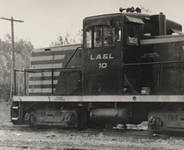 Livonia Avon &amp; Lakeville Railroad LAL #10 44-Ton Locomotive Photo Lakeville NY - £9.74 GBP