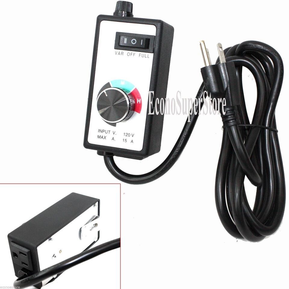 Variable Speed Fan Controller - Control Exhaust Inline Dimmable Air Fan ... - $25.20