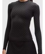 LULULEMON Wundermost Ultra-Soft Nulu Crewneck Long-Sleeve Shirt Flocked ... - $201.95 CAD