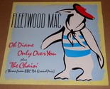 Fleetwood Mac Oh Diane UK 3 Song Record Album VInyl Single Vintage W.B. ... - $34.99