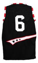 Custom Name # Rucker Park 1977 Retro Basketball Jersey New Sewn Black Any Size image 2