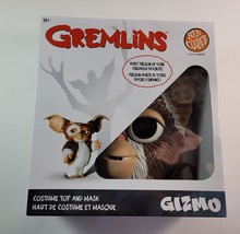 Ben Cooper Gremlins GIZMO Halloween Costume Top &amp; Mask Adult One Size Rubies New - $39.59