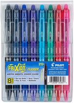 Pilot FriXion Ball Clicker Erasable Fine Point Pens 8/Pkg-Assorted Colors - £21.19 GBP