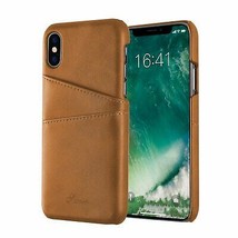 iPhone X CaseiPhone 10 Case Slim Fit Soft PU Protective Leather iPhone X Card... - £11.31 GBP