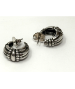 James Avery Artisan 925 Sterling Silver Huggie Hoop Earrings - €97,88 EUR