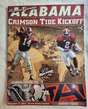 Alabama Crimson Tide Kickoff vs Auburn 11.23.2002 Iron Bowl - $11.64
