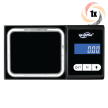 1x Scale WeighMax Luminx White LED Digital Pocket Scale | 1000G - $22.33