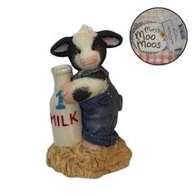 Mary’s Moo Moos Age 1 Cow Figurine Cake Topper Enesco Birthday Collectible - $12.38
