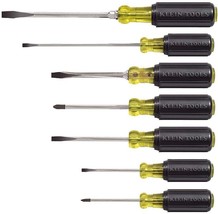 Klein Tools Cushion-Grip Screwdriver Set 7-Piece, 85076 Power Tools - $65.45