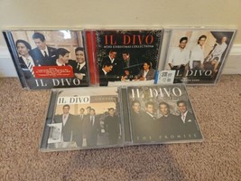 Lot of 5 Il Divo CDs: S/T, Christmas Collection, Wicked Game, Siempre, Promise - £8.79 GBP