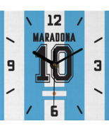 Wall Clock Canvas - Argentina MARADONA - $38.22 CAD+