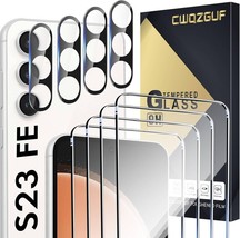 Galaxy S23 FE Screen Protector 4 4 Pack Camera Lens Protector Fingerprin... - £12.49 GBP