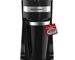 Personal Single-Serve Compact Coffee Maker Brewer Includes 14Oz. Stainle... - £32.57 GBP