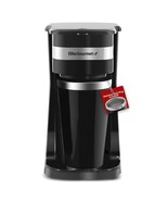 Personal Single-Serve Compact Coffee Maker Brewer Includes 14Oz. Stainle... - £33.80 GBP