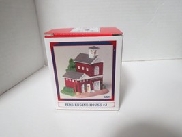 Vtg 2002 Liberty Falls Village Fire Engine House #2 Figurine New Open Box - £9.64 GBP