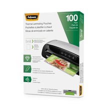 Fellowes Thermal Laminating Pouches, 5mil Letter Size Sheets, 9 x 11.5, ... - $45.99