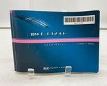 2014 Kia Forte Owners Manual OEM L01B31014 - $14.84