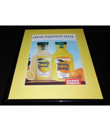 Simply Lemonade / Giant Eagle 2006 11x14 Framed ORIGINAL Advertisement - £27.12 GBP