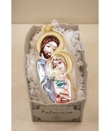 Kurt S. Adler Polonaise Holy Family Blown Glass Ornament 6in with Box - $34.39
