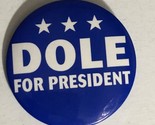 1996 Bob Dole For Presidential Campaign Pinback Button J3 - £3.97 GBP