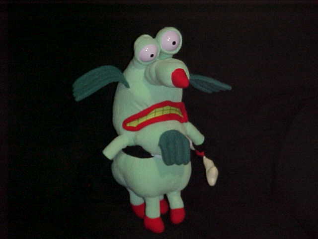 Primary image for 12" AAAHH! Real Monsters The Gromble Plush Toy By Nickelodeon 1997 Viacom Rare