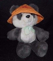 12&quot; Vintage 1989 World Of Wonderful Bears Panda Avon Stuffed Animal Plush Toy - £18.82 GBP