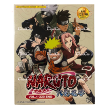 Dvd Anime Naruto Complete Series Vol. 1-220 End English Version &amp; Sub All Region - £41.87 GBP