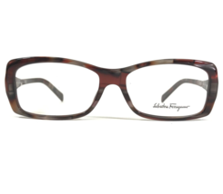 Salvatore Ferragamo Eyeglasses Frames 2649-B 600 Brown Horn Tortoise 54-... - £55.00 GBP