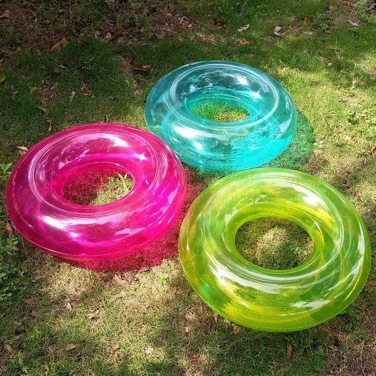 Transparent Inflatable Kid Toy Water Play Beach Toy Swam Children Float - £17.37 GBP