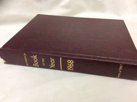 Britannica Book Of The Year 1968 Yearbook Review of Events in 1967 Birthday Gift - £15.97 GBP